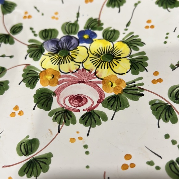 Vintage Italian Castelli Bowl signed by L. Pardi. - Picture 4 of 7